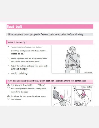 toyota estima 2014 2015 2016 owners manual in english